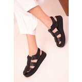 Soho Black Women's Sandals 17814 Cene