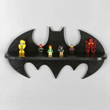 Hanah home Raf285 black decorative wooden wall shelf | ePonuda.com