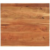 Stolna ploča 90x80x2,5 cm pravokutna od masivnog drva bagrema | shoptok.hr