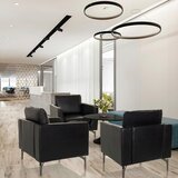 MID.YOU Fotelj Bavero, Črna | Shoptok.si