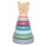 Jabadabado® leseni obroči za zlaganje teddy Cene