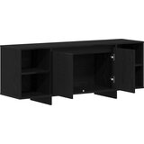 TV ormar 130 x 35 x 50 cm Crni hrast Konstruirano drvo | Eponuda.ba