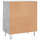  Komoda siva boja betona 60x35x70 cm od konstruiranog drva | shoptok.hr