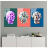 WALLXPERT dekorativna slika od kaljenog stakla (3 komada) uv 878 45 x 65 | ePonuda.com