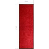 vidaXL Otirač perivi crveni 60 x 180 cm | shoptok.hr