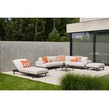 Hartman Svijetlo siva vrtna sofa aluminijska (s lijevim kutom) Lucas – | shoptok.hr