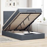 Maison Chic Otomanski Posteljni okvir - Dvoposteljna postelja - Zakonska postelja z vzmetnicami siv 120x190cm žamet-J1043, (21770048) | Shoptok.si