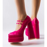 Gemre Pink high block heel pumps Gabriel | ePonuda.com