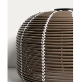 Kave Home LED namizna/prenosljiva zunanja svetilka s solarnim panelom/na USB ø 50 cm Garoina – | Shoptok.si