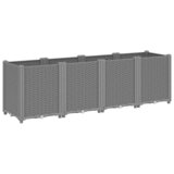  Vrtna sadilica svijetlosiva 160 x 40 x 53 cm od PP-a | Eponuda.com