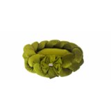 Pet Line krevet pletenica zelena S