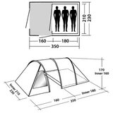 Easy Camp Šator za tri osobe Galaxy 300 | Eponuda.com