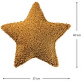 Wigiwama Smeđi dječji jastuk za sjedenje od bouclé tkanine Star – | shoptok.hr