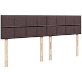 vidaXL Krevet s oprugama i madracem tamnosmeđi 200x200 cm od tkanine | shoptok.hr