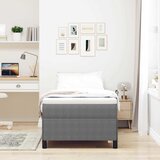  Krevet s opruga kutije Svjetlosiva 100 x 200 cm Kordura tekstil | shoptok.hr