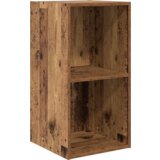 vidaXL Set TV stalka s policom Zidne 3 pcs Staro drvo 37 x 37 x 107 cm | shoptok.hr