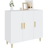  Komoda bijela 90x34x80 cm od konstruiranog drva | shoptok.hr