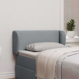  Uši uzglavlja Svjetlosiva 40 x 23 x 6 cm tkanina | shoptok.hr