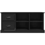 TV ormarić crni 102x35,5x47,5 cm od konstruiranog drva | Eponuda.ba