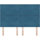  Uzglavlje Tamno plava 160 cm Baršun | shoptok.hr