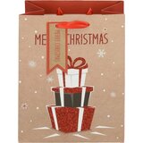  Vrečka Delux Merry Xmass, srednja | Shoptok.si