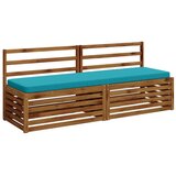  Jastučić za klupu - 1 dio VUGHT 100% poliester Tirkizna - Tirkizna (poliester) 200 x 50 cm 1 | shoptok.hr
