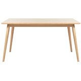 Unique Furniture Raztegljiva jedilna miza z mizno ploščo v hrastovem dekorju 150x90 cm Barrali – Cene
