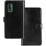 INORCO Usnjen ovitek za stojalo za Nokia XR21, torbica za telefon Denarnica s teksturo Crazy Horse, (22033781) | Shoptok.si