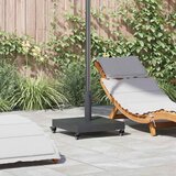 vidaXL Osnove za vanjske suncobrane Tamno siva 45 x 45 x 32 cm Cijene