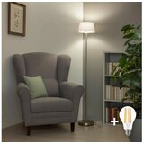 brilagi - led podna lampa ceria 1xE27/40W/230V prečnik 30 cm bela/mat hrom | Eponuda.com