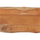 Stolna ploča 60x40x2,5 cm pravokutna bagremovo drvo živi rub | shoptok.hr