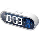 INF Digitalna budilka, glasovni nadzor, nočna lučka 5 svetlosti White, (21543838) | Shoptok.si