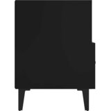 TV ormarić crni 80 x 36 x 50 cm od konstruiranog drva | Eponuda.com