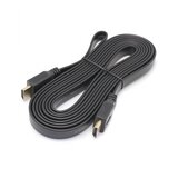  Kabl Flet HDMI na HDMI 3m crni | Eponuda.com