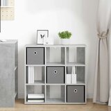  Kreveta s ladicama Betonski sivi 73 5 x 24 x 69 5 cm | shoptok.hr
