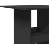  Barski stol s prostorom crni 60x60x102 cm konstruirano drvo | shoptok.hr