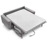 Bobochic Paris Siva sedežna garnitura za spanje/raztegljiva 220 cm Cocoone – | Shoptok.si