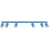 Sollux Lighting Stropna svetilka KARBON 6L svetlo modra, (5000352396) | Shoptok.si