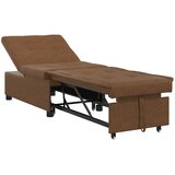 Krevet na razvlačenje Smeđa 194 x 67 x 82 cm Huahua Tkanina | Eponuda.com