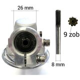 R parts kotni prenos kosilnice z nitjo 26mm, 9zob RP 895273 Cene