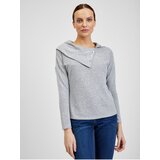 Orsay Grey Ladies T-Shirt with Decorative Details - Women | Shoptok.si