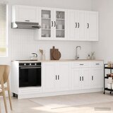 Kuhinjska jedinica PORTO 8 kom. Bijela Konstruirano drvo | shoptok.hr