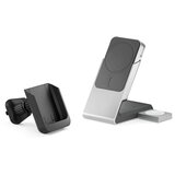 ALOGIC Matrix+ Wireless 3-in-1 Ladestation MagSafe + Vent Mount u