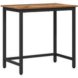  Stol Staro drvo 100 x 50 x 76 5 cm Inženjerska drva i čelik | shoptok.hr