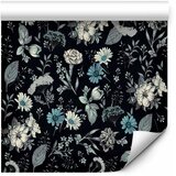  Tapeta - Fragrant flowers and herbs - blue 49x1000 | shoptok.hr