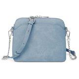 Vuch Crossbody torba Mini Fossy Suede Blue, 17 x 20 cm | shoptok.hr