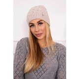 Kesi marka niezdefiniowana Cap with fleece Roma K224 light beige Cijene