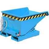 eurokraft pro Mini prekucni zaboj za ostružke, prostornina 0,225 m³, moder RAL 5012 | Shoptok.si
