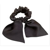 INF Elegantna murvova svilena skrunči za ženske Black, (21734565) Cene