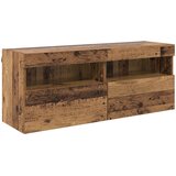  Set Zidnog TV Ormara s LED Osvjetljenjem Zidne 7 pcs Staro drvo | Eponuda.com